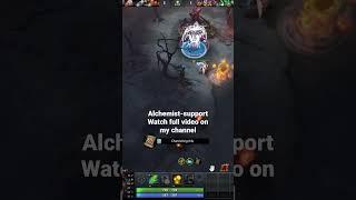 Alchemist-support in Dota 2? Can it win? #dota2 #alchemist #support