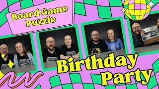 It's Johannes' birthday, and Sunniva surprised him with board game puzzles!