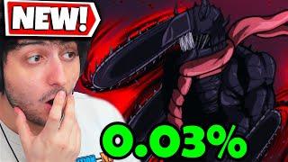 Evolving 0.03% Godly CHAINSAW MAN in Roblox Anime Last Stand!
