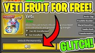 HOW TO GET PERMANENT YETI FRUIT FOR FREE! (BLOX FRUITS)