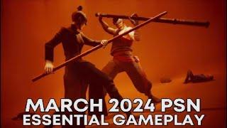 PSN+ Essential Gameplay - March 24