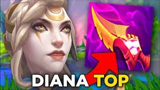 Diana TOP solo keruje w League of Legends