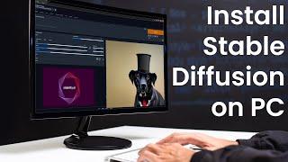Offline AI art generator by installing stable diffusion | free and unlimited for PC