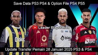 Update Transfer Pemain 28 Januari 2025 PS3 & PS4