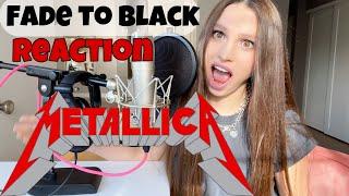 First OMG Reaction to Fade to Black by Metallica