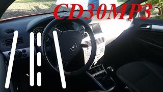 CD30MP3. Магнитола Opel Astra H. Как достать и установить AUX.