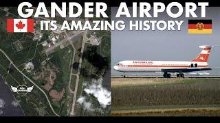 The amazing history of Gander Airport - in English with German subtitles