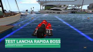 TEST LANCHA RAPIDA BOSS EN BLAKE OCEAN AKROMMIL MARINA SL 8 FEB 2023 HD1080 60