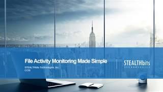 File Activity Monitoring Made Simple