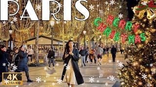 [PARIS 4K] "Paris Christmas Lights Streets Complete Guide #1 (4K60HDR) 27/NOVEMBER/2024