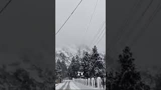 Ziarat first snowfall 2025