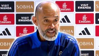 'Not a good performance! LOT OF BAD THINGS!' | Nuno Espirito Santo | Arsenal 3-0 Nottingham Forest