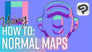 The basics of Normal maps in Clip Studio Paint! | Dadotronic