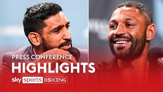 HIGHLIGHTS! Amir Khan & Kell Brook's FINAL press conference 