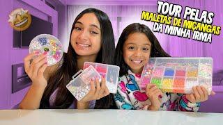 TOUR PELOS KITS DE MIÇANGAS DA MINHA IRMÃ | O MUNDO DE LARISSA