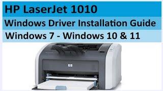 Hp Laserjet 1010 Printer Windows 7/8/10 Driver Installation kese kare ?