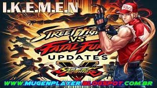 STREET FIGHTER VS FATAL FURY ATUALIZAÇÃO IKEMEN GO 2024