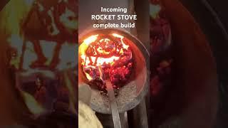 Rocket stove burner