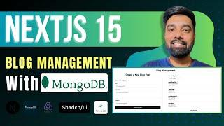 Nextjs 15 Blog Management With MongoDB (Hindi)