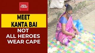 Mumbai's Rain Warrior: Meet 55-Year-Old Woman Who Stood Near Open Manhole Directing Traffic