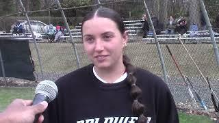 Softball Senior Day - Jayden Hill