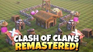 CLASH OF CLANS REMADE IN RTX?! Eric Reacts to Lenz Graphics insane REMASTER!