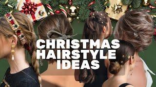 Glam Hairstyle Ideas for Christmas Party. How to Style Hair for Holiday Occasions?