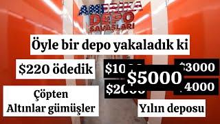 Yok böyle bir depo çöp depodan parayı yaptık