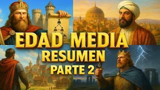 EDAD MEDIA - Resumen Parte 2 de 4: La Alta Edad Media (Carlomagno, Pelayo, Alfredo el Grande...)