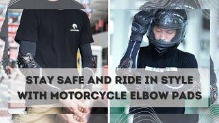 Motorcycle Elbow Pads - Elbow Pads Arm Sleeves for Outdoor Activities