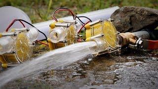 Free Energy from Stream , Micro hydro turbines. | DIY |