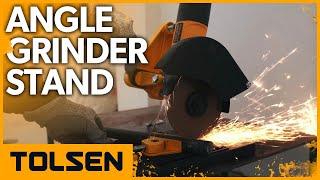 Tolsen Angle Grinder Stand | Angle  Grinder Holder for 115/125mm Angle Grinders