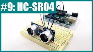 HC-SR04 Ultrasonic Distance Sensor and Arduino (Lesson #9)