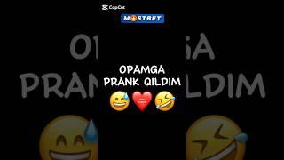 OPAMGA PRANK QILDIM ️ #shorts #tiktok #instagram #youtubeshorts #rek