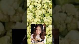 My favorite White Cauliflower/Vegetables#satisfying #cauliflower #vegetable #yummy #healthy #shorts