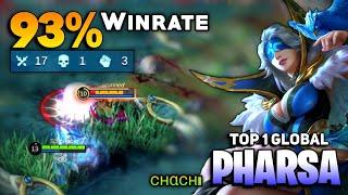 93% WINRATE ! Pharsa Best Build 2021 [ Top 1 Global Pharsa Gameplay] By ᴄʜαᴄʜı - MLBB