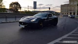 Supercars Sound and Brutal Acceleration in Budapest