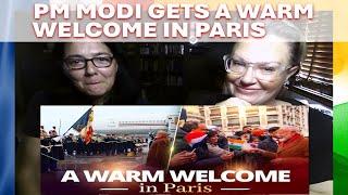 PM Modi gets a warm welcome in Paris, France | French & American Reaction