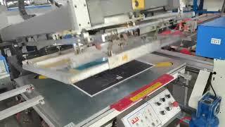 Fully automatic flat screen printing machine