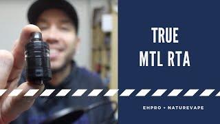 EHPro True MTL RTA - A great tight draw tank