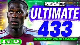 The ULTIMATE Underdog 433 FM24 Tactic! | Best FM24 Tactics!