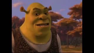 Shrek 3 reversed at 10000% speed but the intro is normal speed