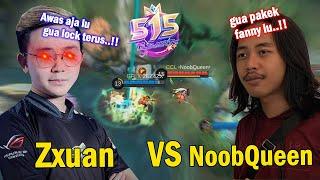 MATCH PENUH DENDAM!! Fanny Noob Queen di lock mulu sama Chou nya Zxuan!!