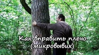 Как вправить плечо самому при микро вывихе? Растяжка для плеч, упражнения для плечей.