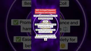 1881 Hz Angel Frequency For Balance And Harmony
