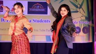 KAKUMA & MONOROMA NI MINI PERFORMANCE FOR AUDIENCE DEMAND || ICFAI TIPRASA STUDENT FRESHER 2024