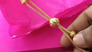 Gold Ball Chain Unboxing | New Design Necklace | Handmade