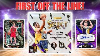 OPENING A $540+ FOTL HOBBY BOX! 2024-25 Select Basketball First Off The Line