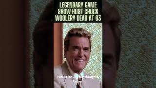 Legendary game show host Chuck Woolery dead at 83 #breakingnews #shorts