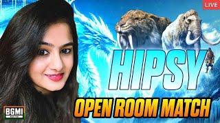 BGMI ROOM MATCH Live | TAMIL GIRL GAMER | தமிழ் BGMI Live | PUBG mobile Live || THE HIPSY